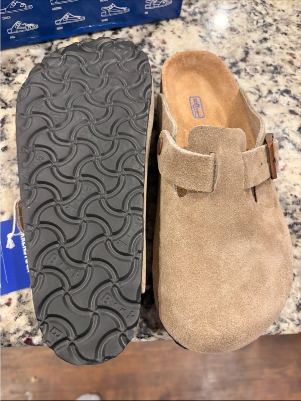 Birkenstock Boston Clog Box - Taupe - Picture 3 of 3
